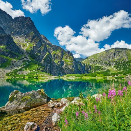 Czarny Staw pod Rysami, Tatry, Polska