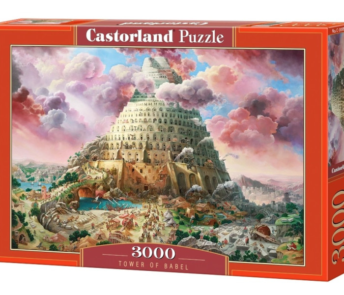 Puzzle - Castorland - Wieża Babel