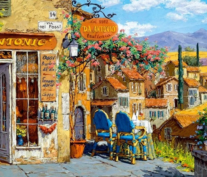 Puzzle - Castorland - Kolory Toskanii