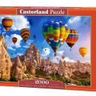 Puzzle - Castorland - Kolorowe balony, Kapadocja