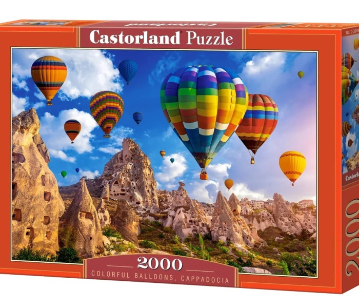 Puzzle - Castorland - Kolorowe balony, Kapadocja