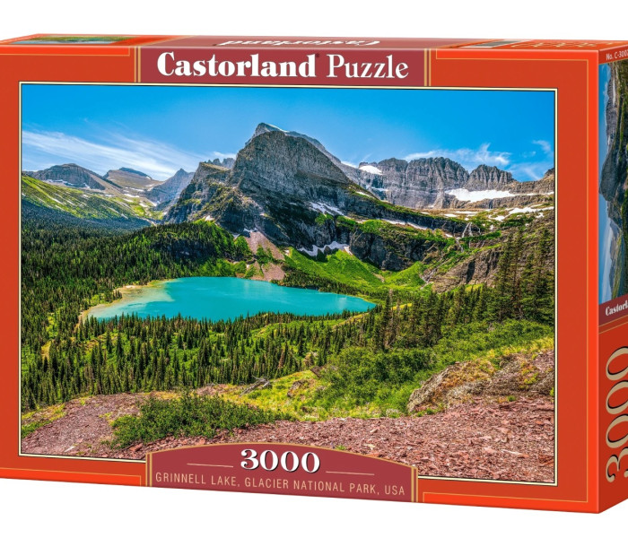 Puzzle - Castorland - Jezioro Grinnell, Park Narodowy Glacier, USA