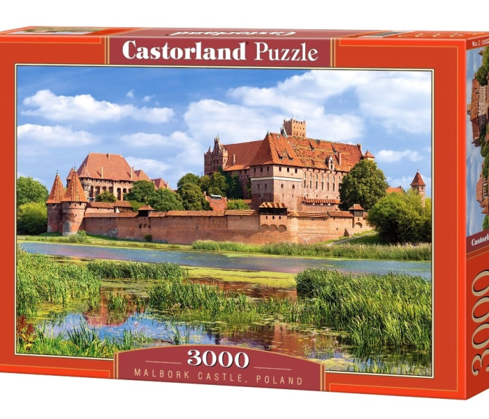 Puzzle - Castorland - Zamek w Malborku, Polska