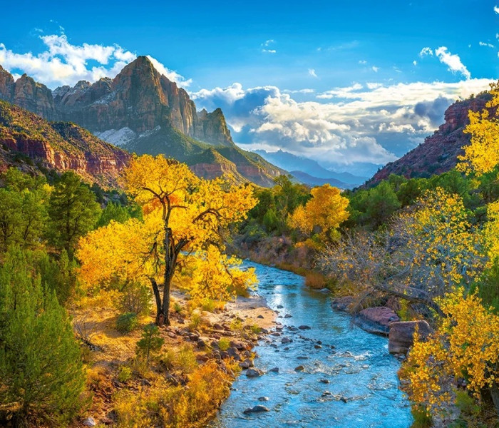 Puzzle - Castorland - Jesień w Parku Narodowym Zion, USA