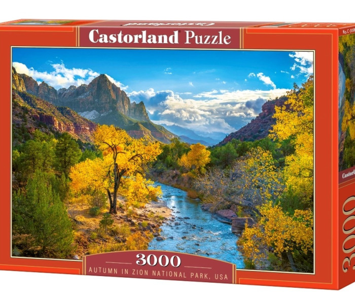 Puzzle - Castorland - Jesień w Parku Narodowym Zion, USA