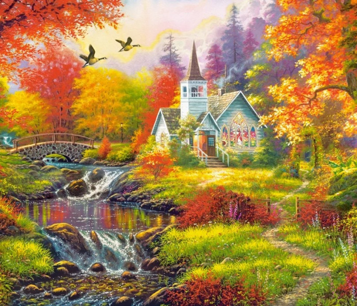 Puzzle - Castorland - Jesienne wibracje