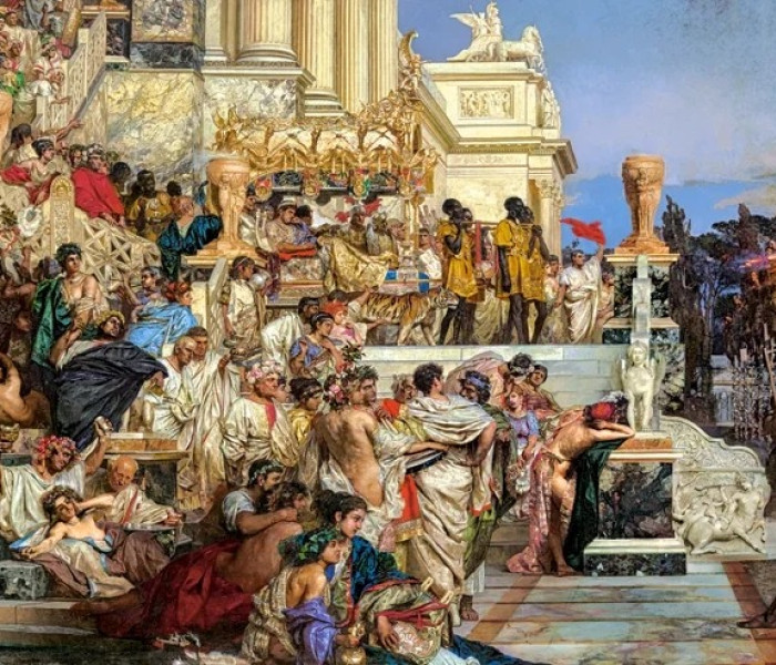 Puzzle - Castorland - Nero s Torches, Henryk Siemiradzki