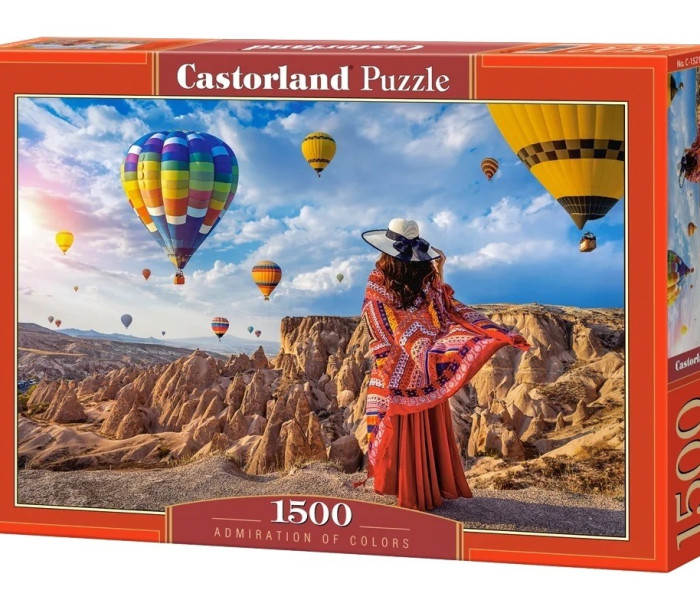 Puzzle - Castorland - Podziwianie kolorów