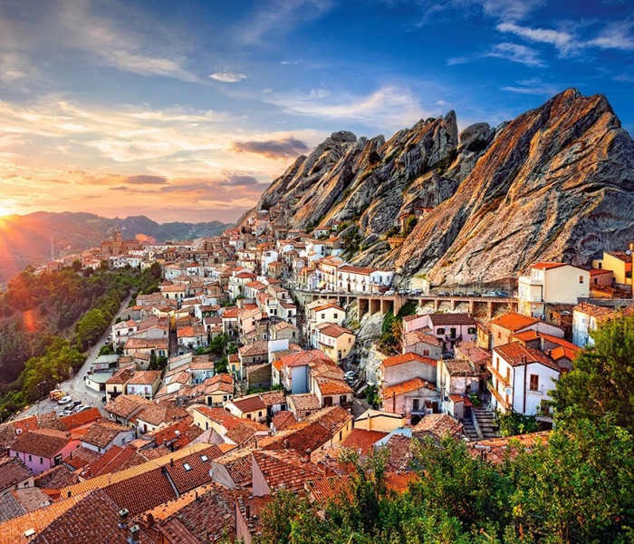 Puzzle - Castorland - Pietrapertosa, Włochy