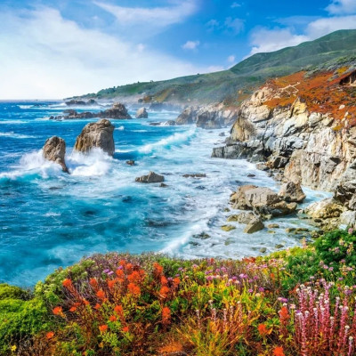 Wybrzeże Big Sur, Kalifornia, USA
