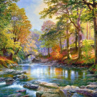 Puzzle - Castorland - Wzdłuż rzeki