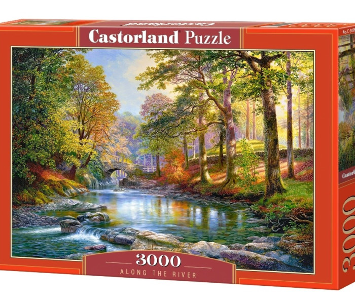 Puzzle - Castorland - Wzdłuż rzeki