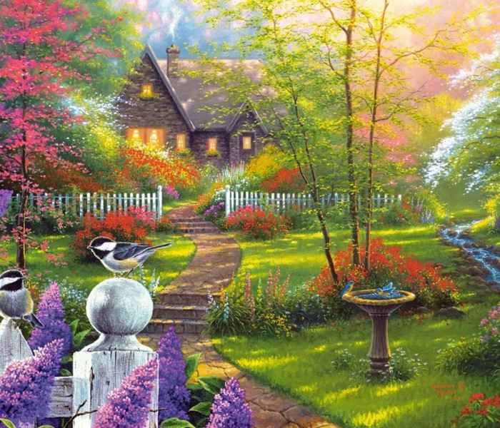 Puzzle - Castorland - Tajemniczy Ogród