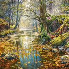 Puzzle - Castorland - Wspomnienie jesiennego lasu