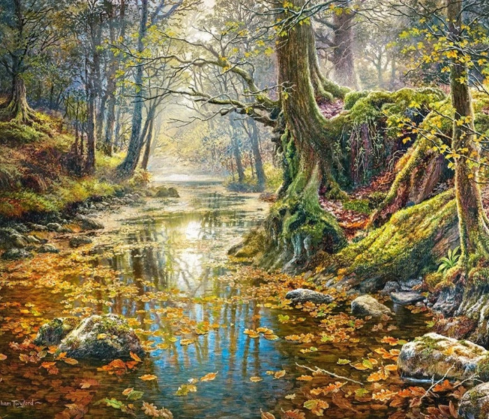 Puzzle - Castorland - Wspomnienie jesiennego lasu
