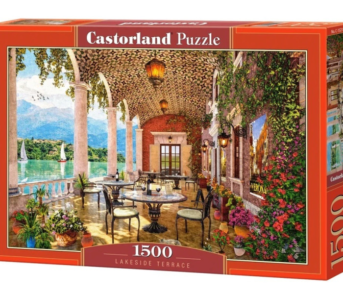 Puzzle - Castorland - Taras nad jeziorem