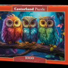 Puzzle - Castorland - Trzy małe sowy