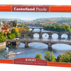 Puzzle - Castorland - Mosty Wełtawy w Pradze