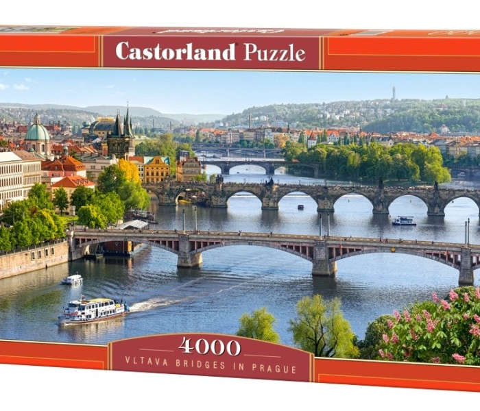 Puzzle - Castorland - Mosty Wełtawy w Pradze