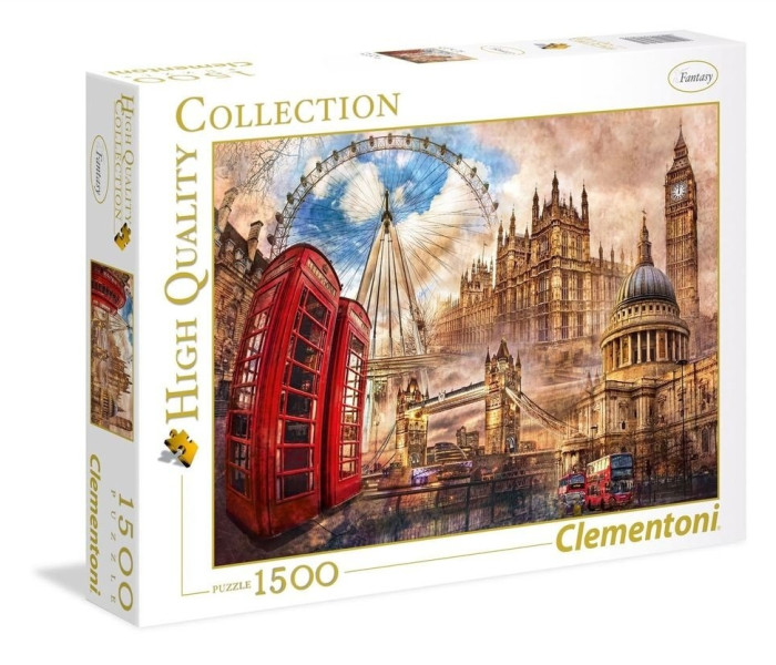 Puzzle - Clementoni - Vintage London