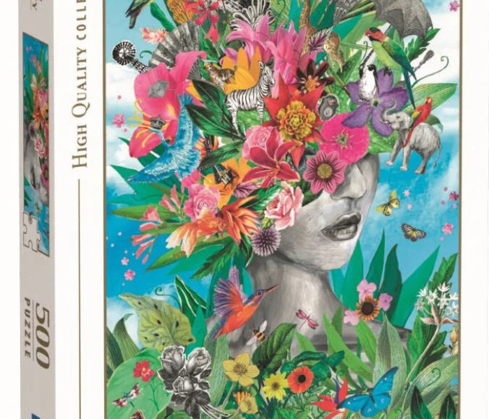 Puzzle - Clementoni - Głowa w dżungli