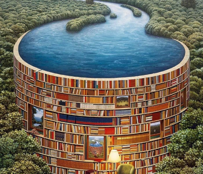 Puzzle - Clementoni - Tama książkowa