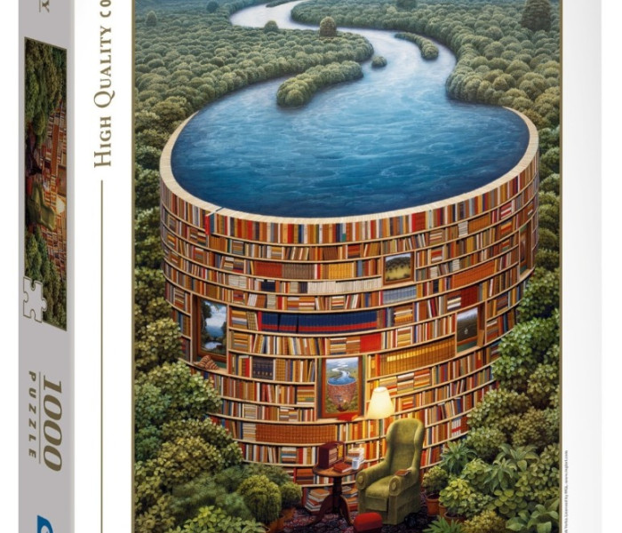 Puzzle - Clementoni - Tama książkowa