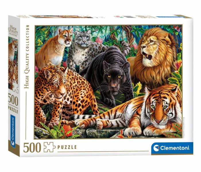 Puzzle - Clementoni - Zwierzęta kotowate