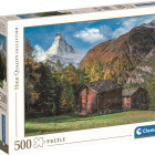 Puzzle - Clementoni - Urzekająca góra Matterhorn