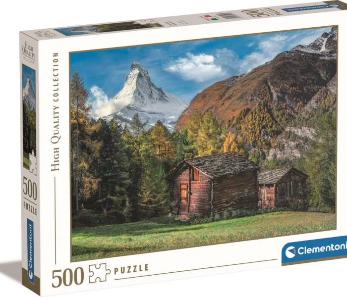 Puzzle - Clementoni - Urzekająca góra Matterhorn