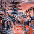 Puzzle - Clementoni - Wieczór w Kioto