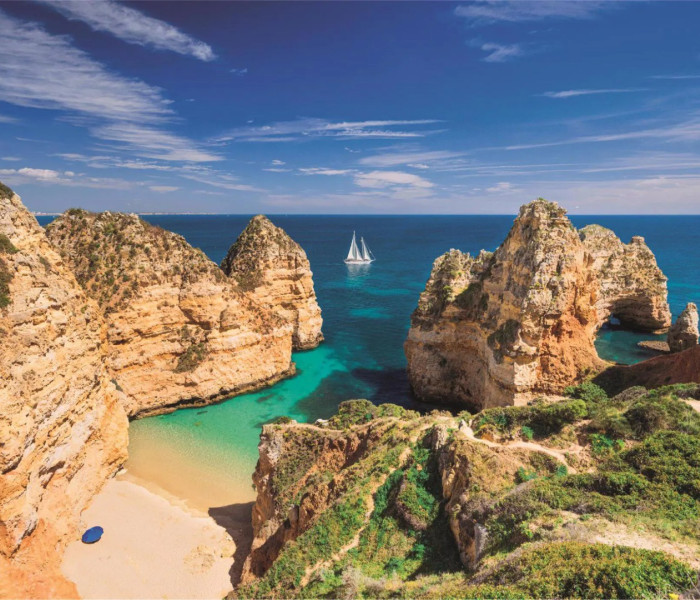 Puzzle - Clementoni - Zatoka w Algarve w Portugalii