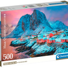 Puzzle - Clementoni - Wieś Hamnøy, Norwegia