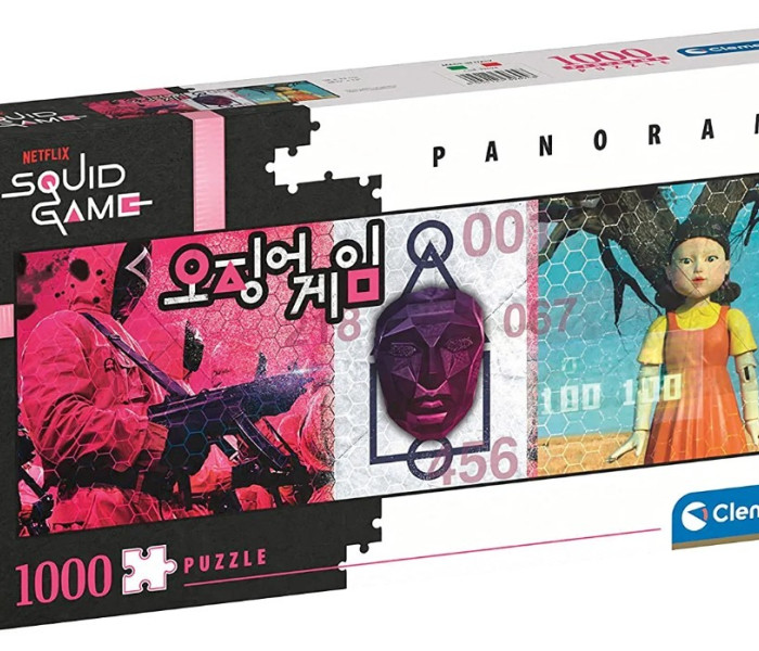 Puzzle - Clementoni - Netflix - Squid Game - Puzzle Panoramiczne
