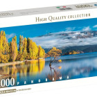 Puzzle - Clementoni - Złote odbicia jeziora Wanaka - Puzzle Panoramiczne