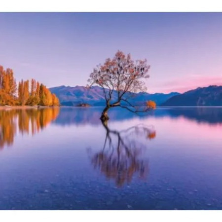 Jezioro Wanaka, Nowa Zelandia - Puzzle Panoramiczne 