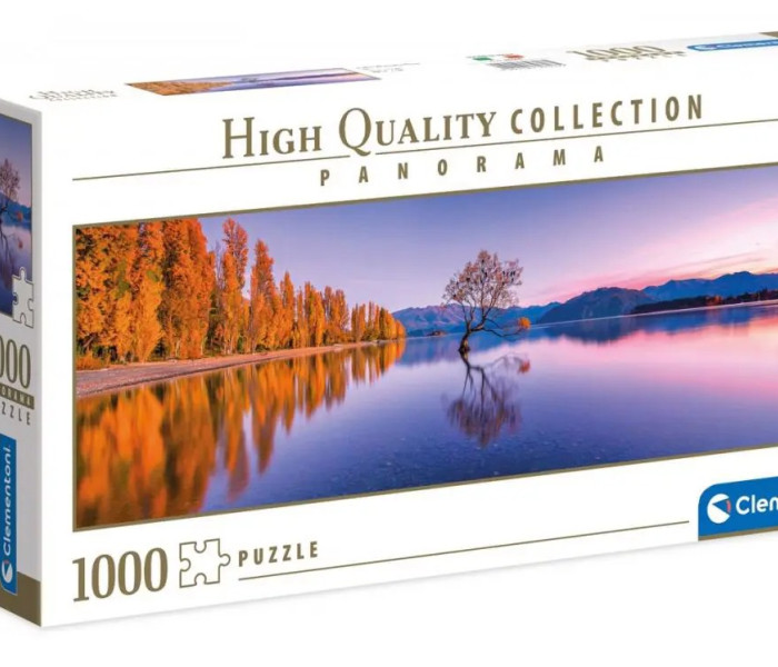 Puzzle - Clementoni - Jezioro Wanaka, Nowa Zelandia - Puzzle Panoramiczne