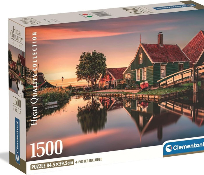 Puzzle - Clementoni - Wioska Zaanse Schans