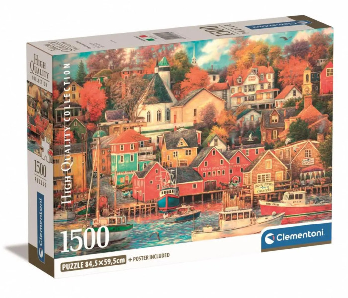 Puzzle - Clementoni - Port Dobrych Czasów