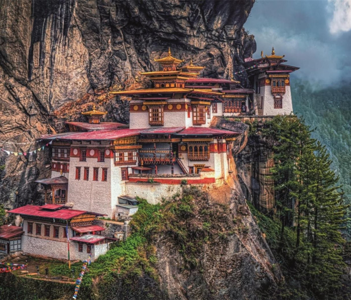 Puzzle - Clementoni - Klasztor Gniazdo Tygrysa, Bhutan