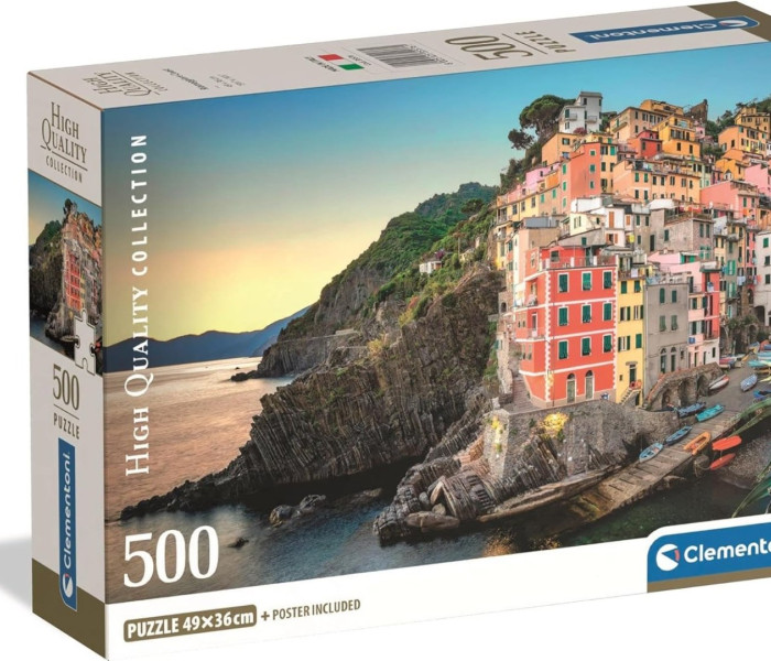 Puzzle - Clementoni - Wybrzeże Riomaggiore