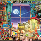 Puzzle - Clementoni - Księżyc