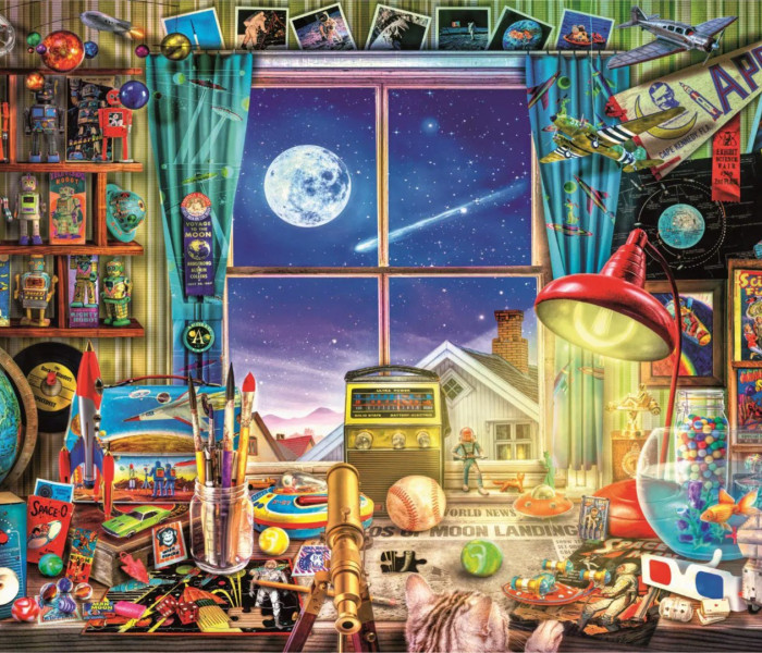 Puzzle - Clementoni - Księżyc