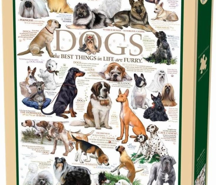 Puzzle - Cobble Hill - Wiadomości od psów