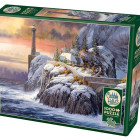 Puzzle - Cobble Hill - Latarnia morska zimą