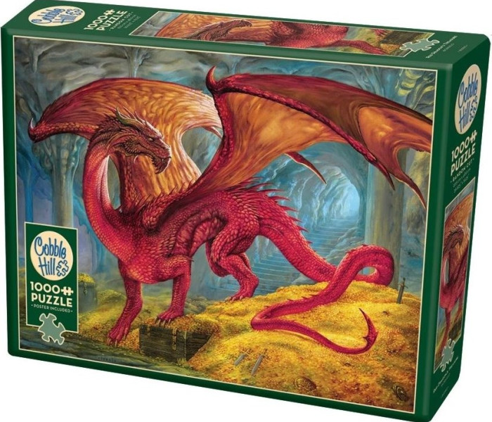 Puzzle - Cobble Hill - Skarb Czerwonego Smoka
