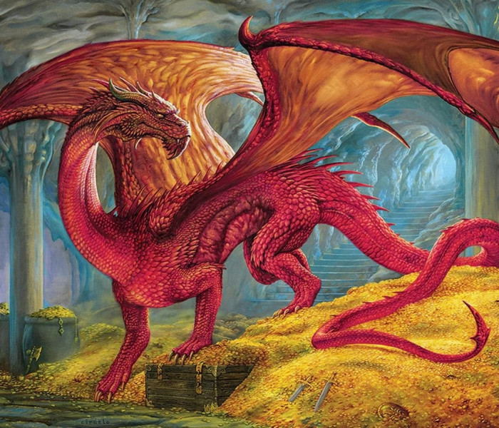 Puzzle - Cobble Hill - Skarb Czerwonego Smoka