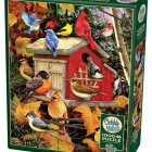 Puzzle - Cobble Hill - Jesienna budka dla ptaków