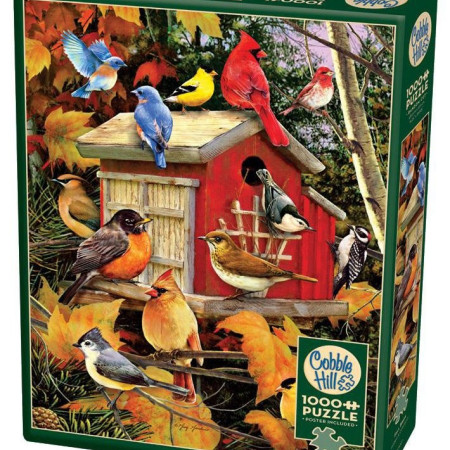 Jesienna budka dla ptaków