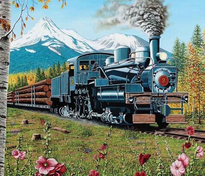 Puzzle - Cobble Hill - Pozyskiwanie drewna